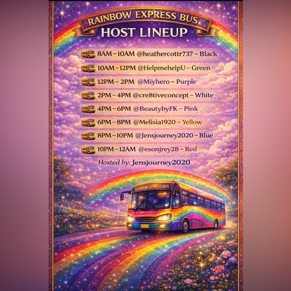 March 7th PST All color share show train 🚂 pulling up , fun 🤩 and deals - Picture 2 of 13